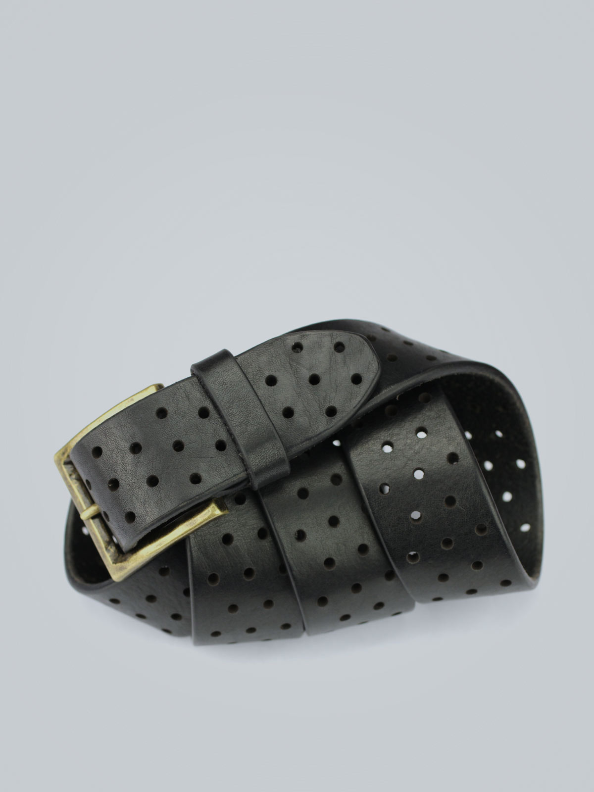 Vegan leather belt
