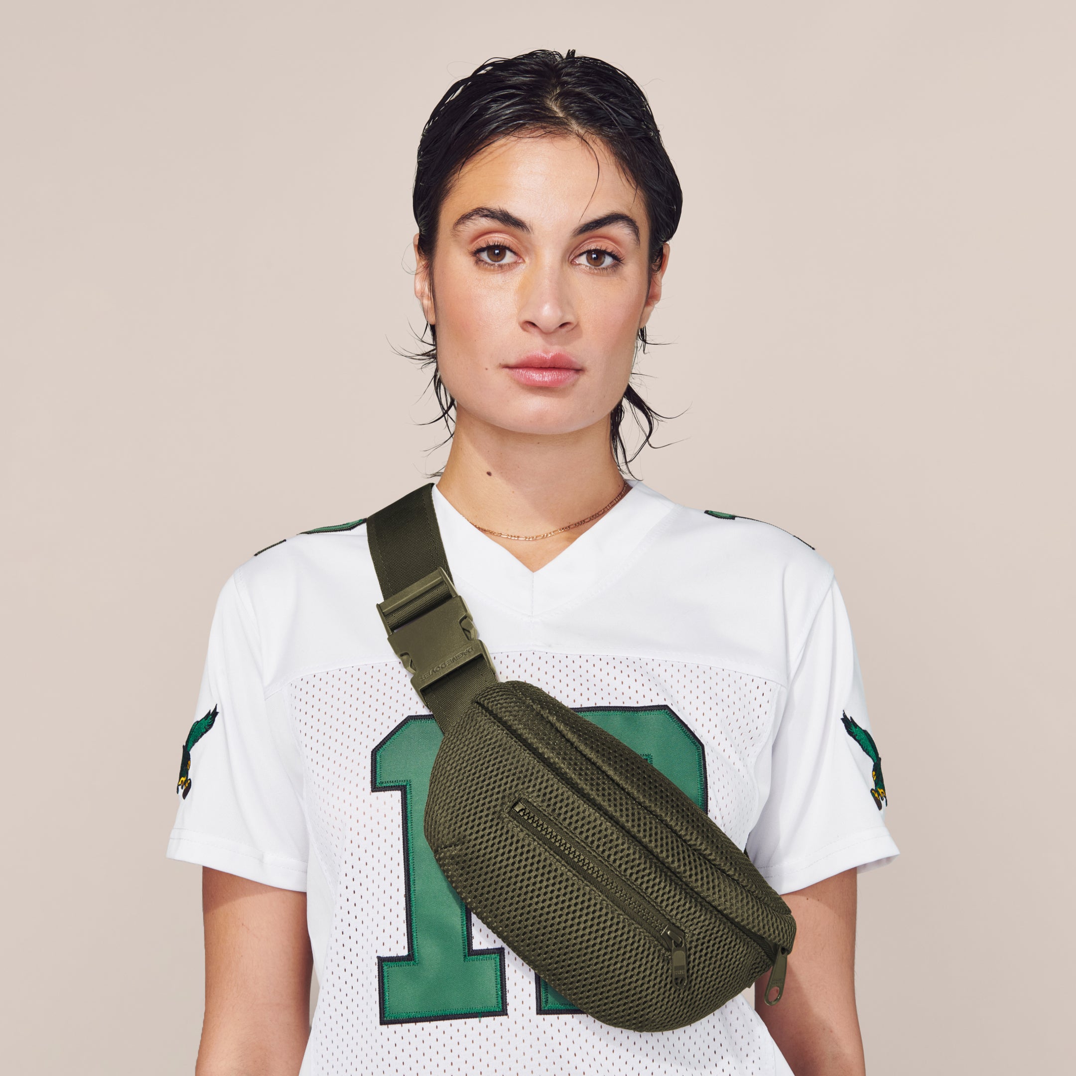 Ace Fanny Pack in Warm Dust Air Mesh - Image 7