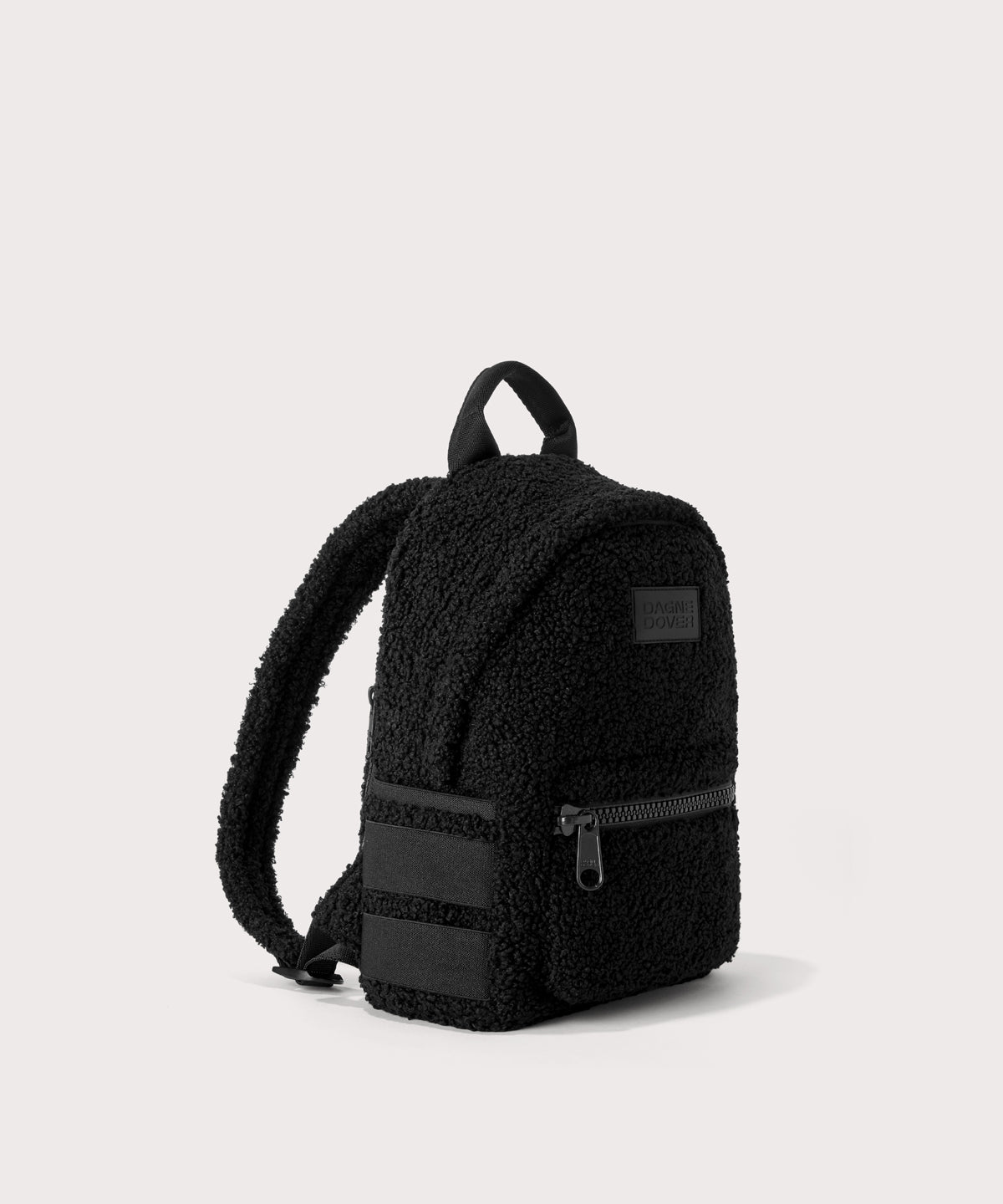 Dakota Backpack in Onyx Shearling . Small - Image 3