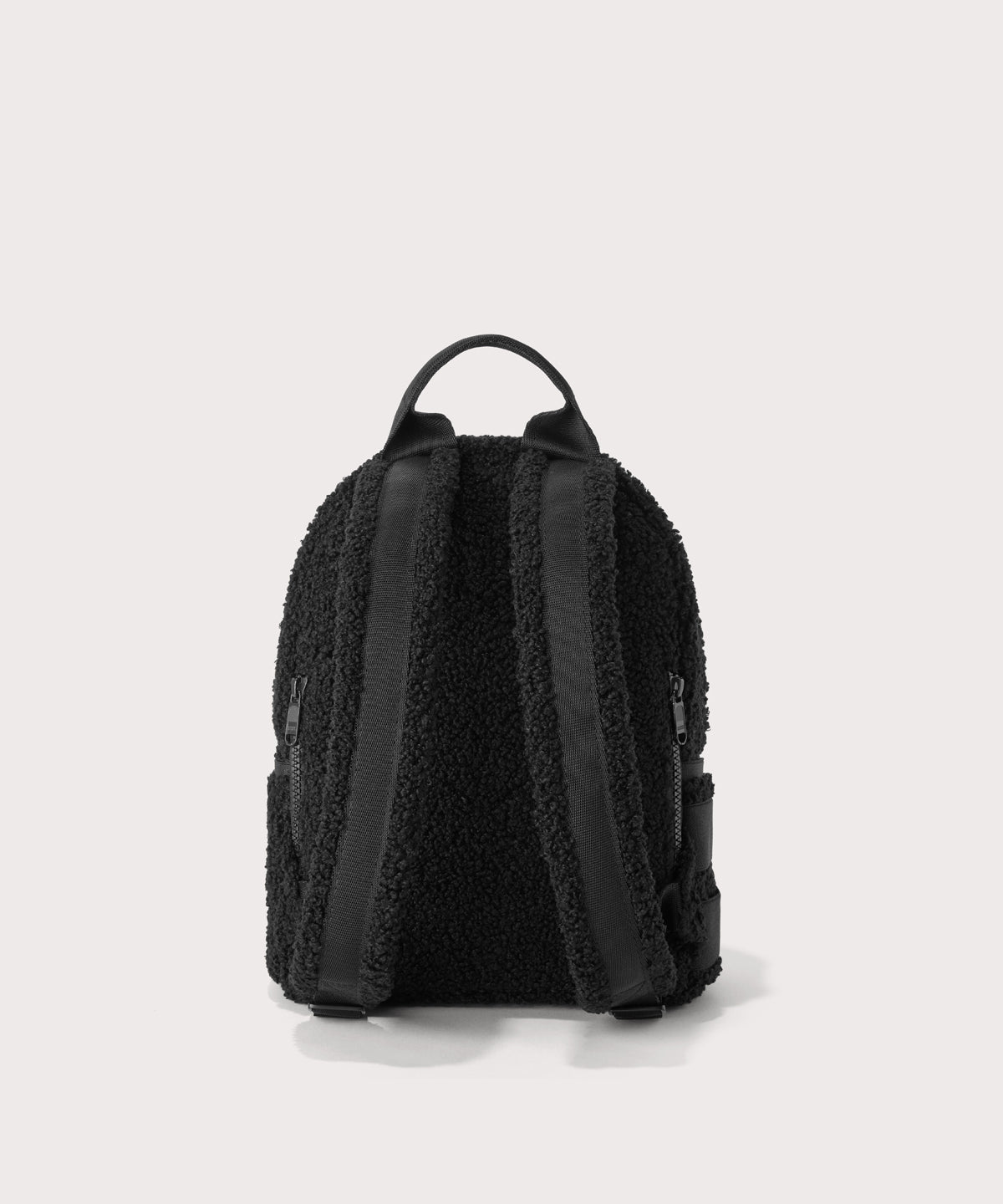 Dakota Backpack in Onyx Shearling . Small - Image 4