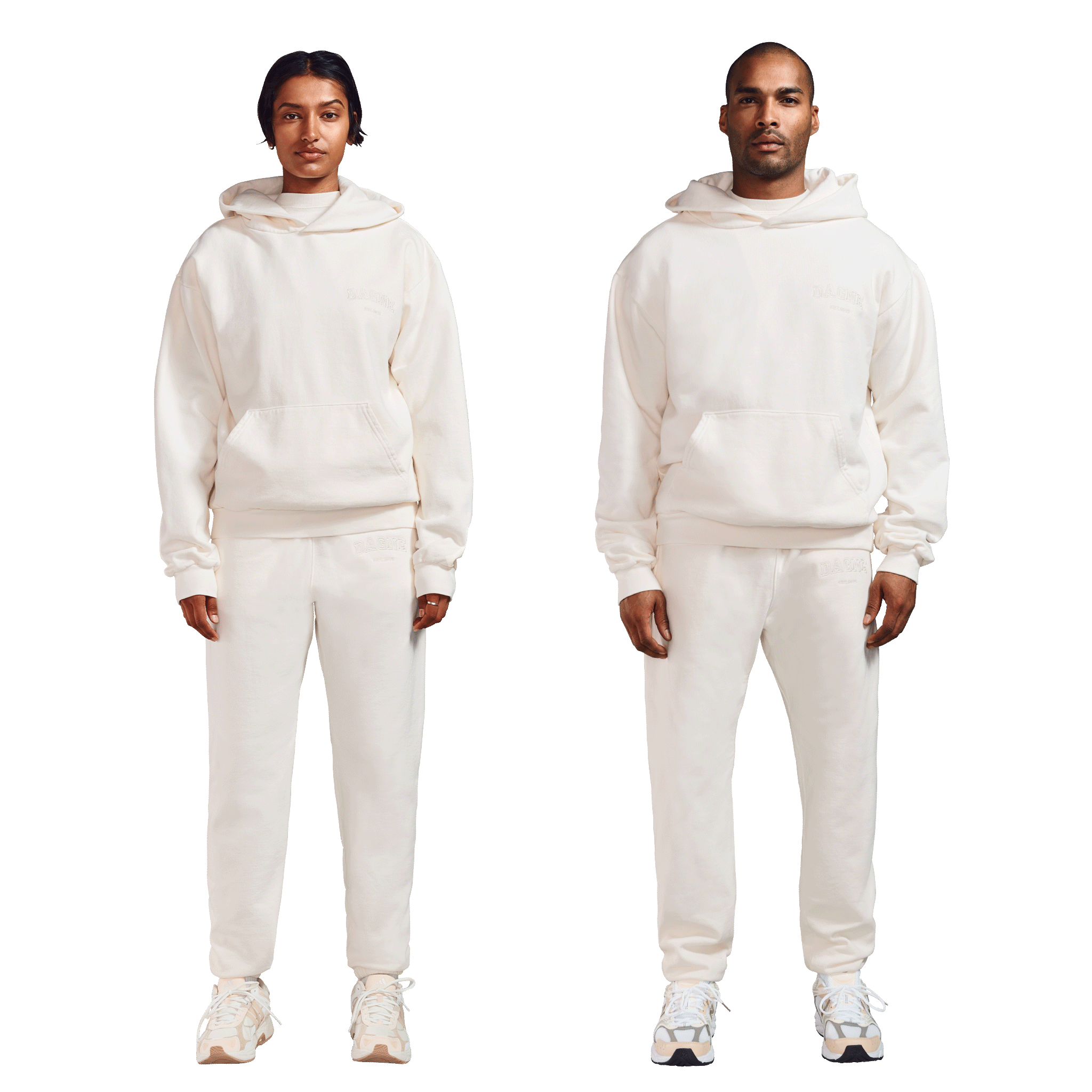 Varsity Logo Sweatpants in Moonbeam. 4X - Image 5