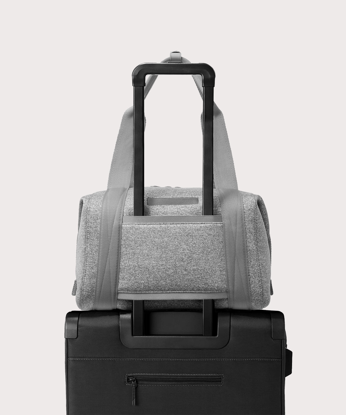 Landon Carryall in Heather Grey. Medium - Image 7
