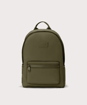 Dakota Backpack in Dark Moss. Medium