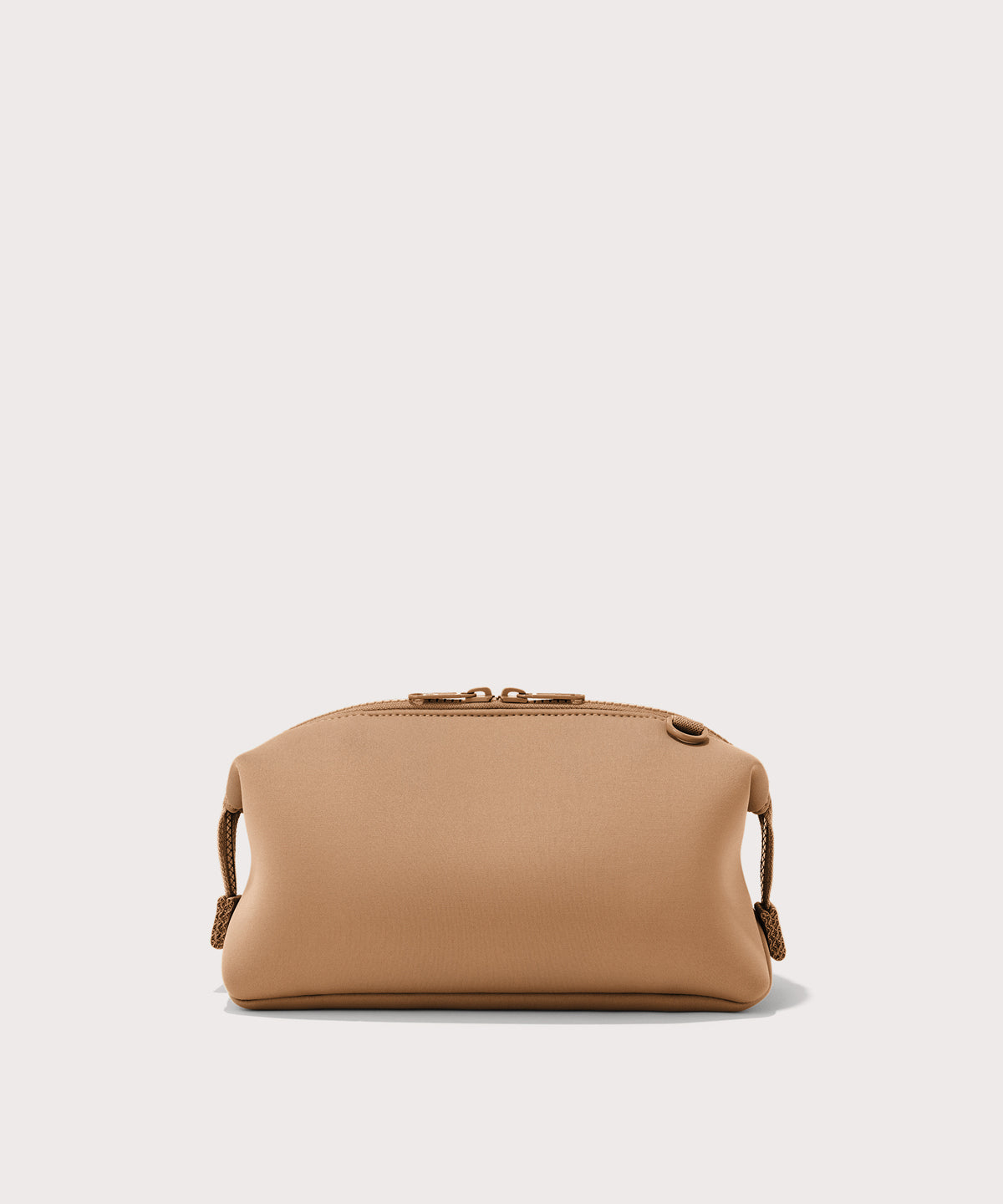 Hunter Toiletry Bag in Camel. Large - Image 5
