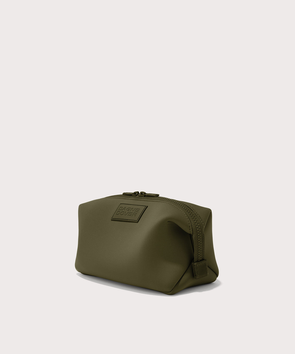 Hunter Toiletry Bag in Dark Moss. Large - Image 4