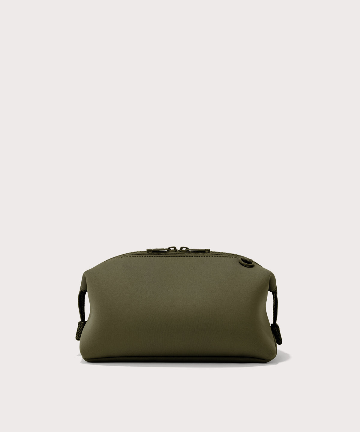 Hunter Toiletry Bag in Dark Moss. Large - Image 5
