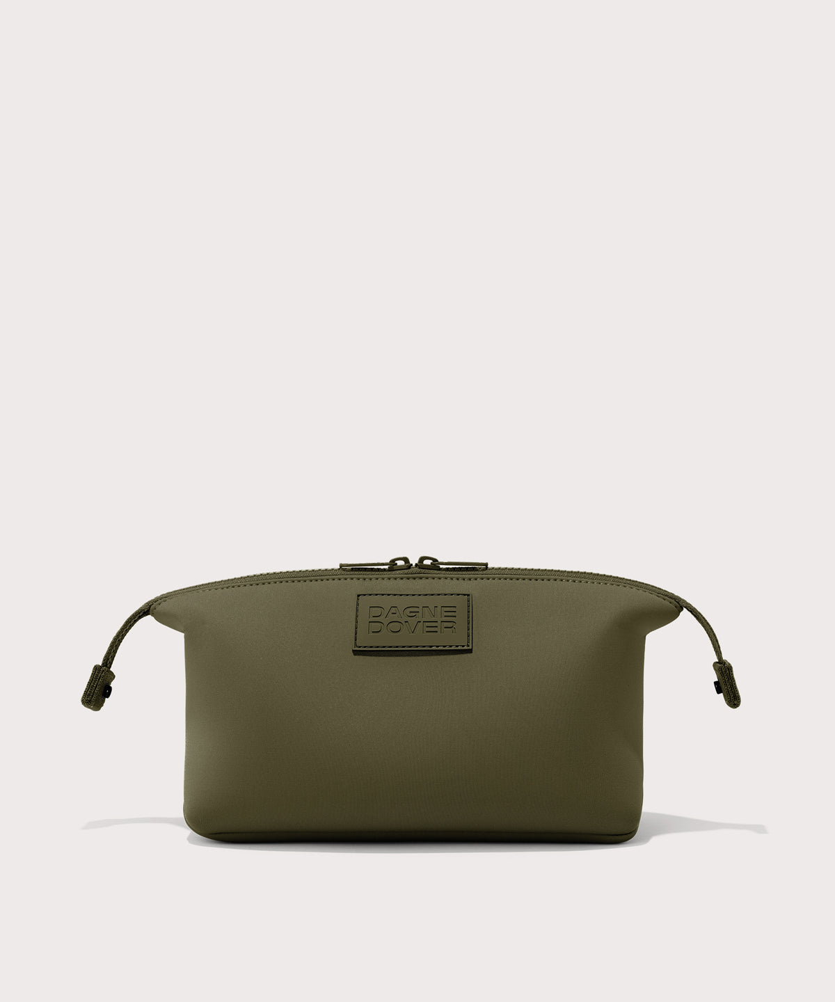 Hunter Toiletry Bag in Dark Moss. Large - Image 6