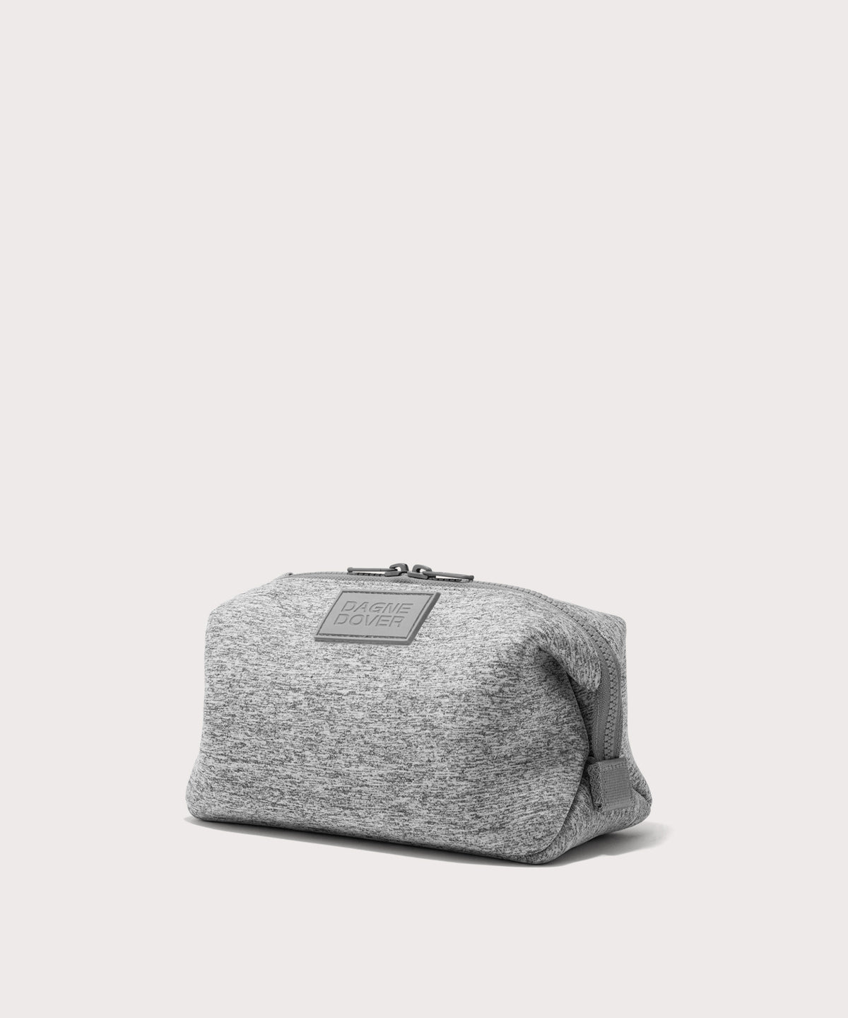 Hunter Toiletry Bag in Heather Grey. Large - Image 4