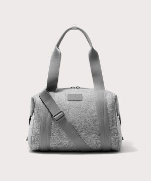 Landon Carryall in Heather Grey. Medium