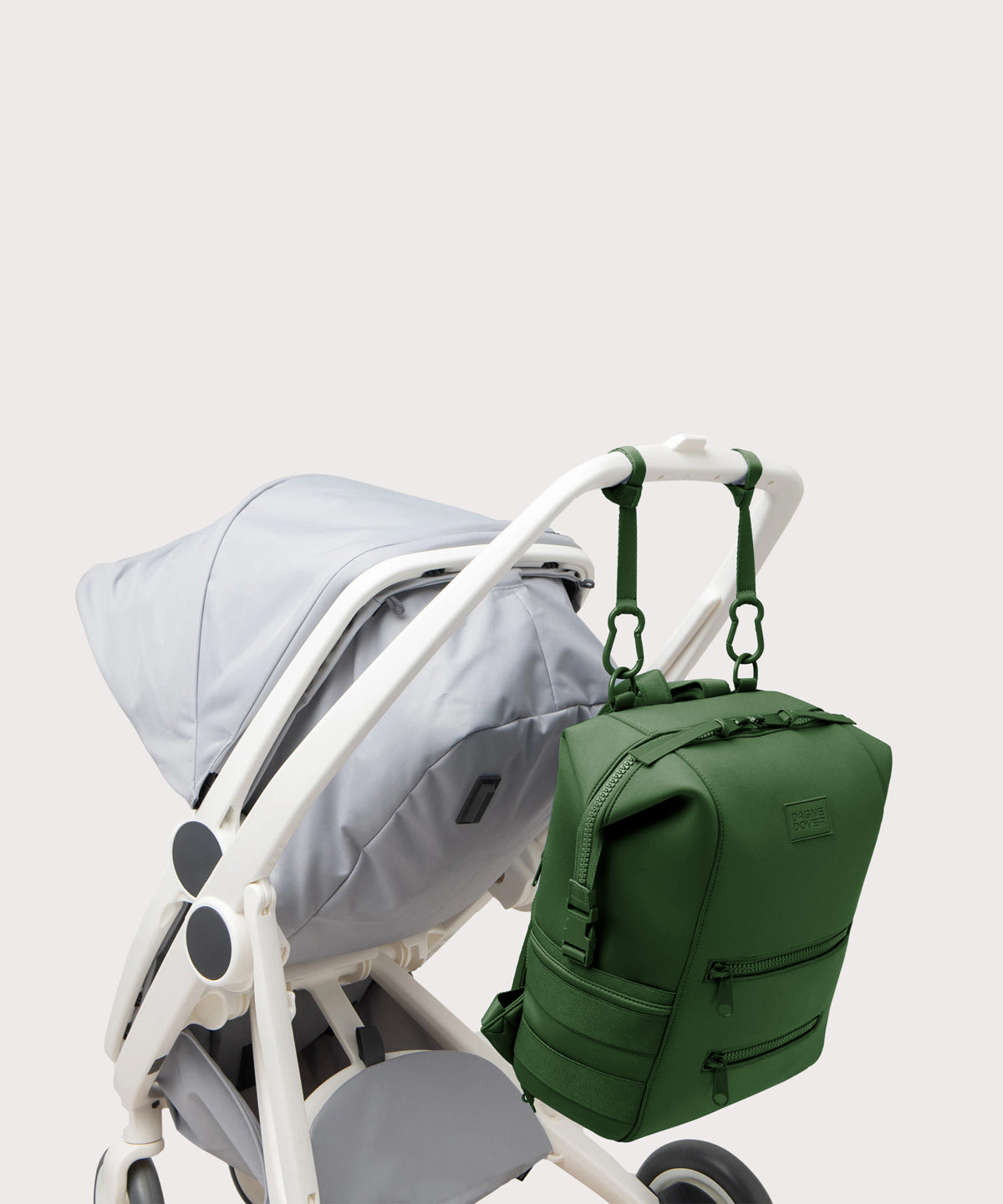 Indi Diaper Backpack in Pine. Large - Image 6