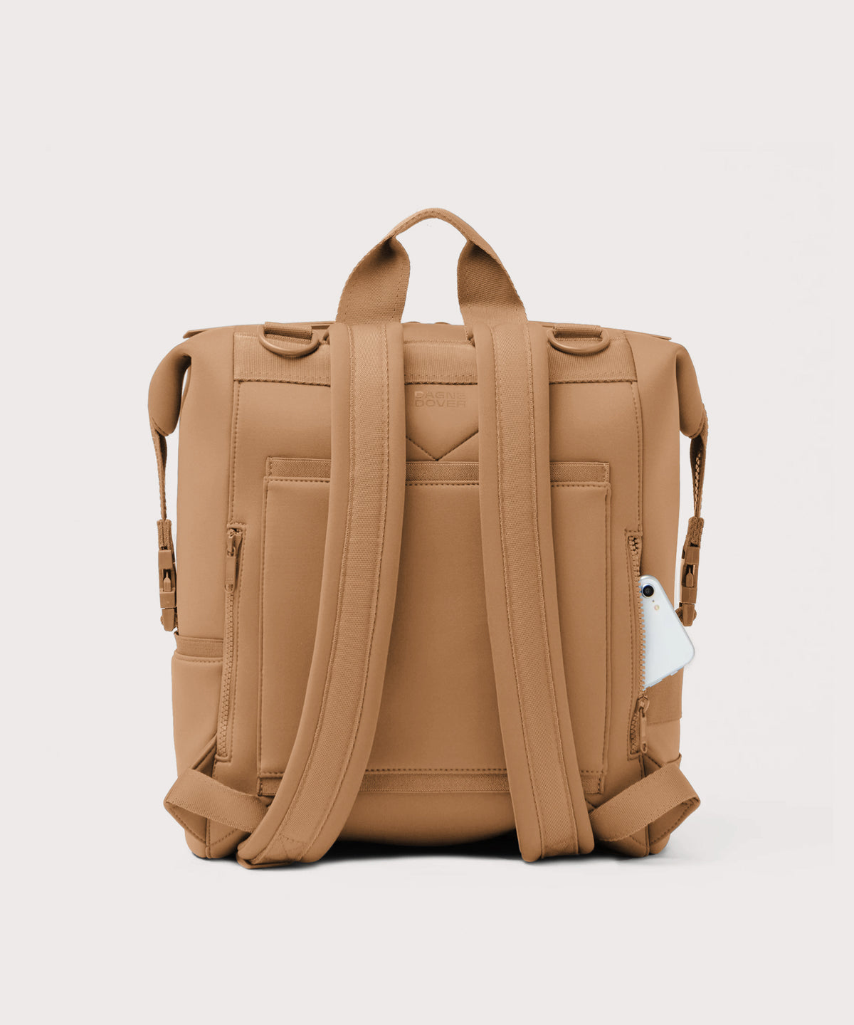 Indi Diaper Backpack in Camel. Large - Image 4