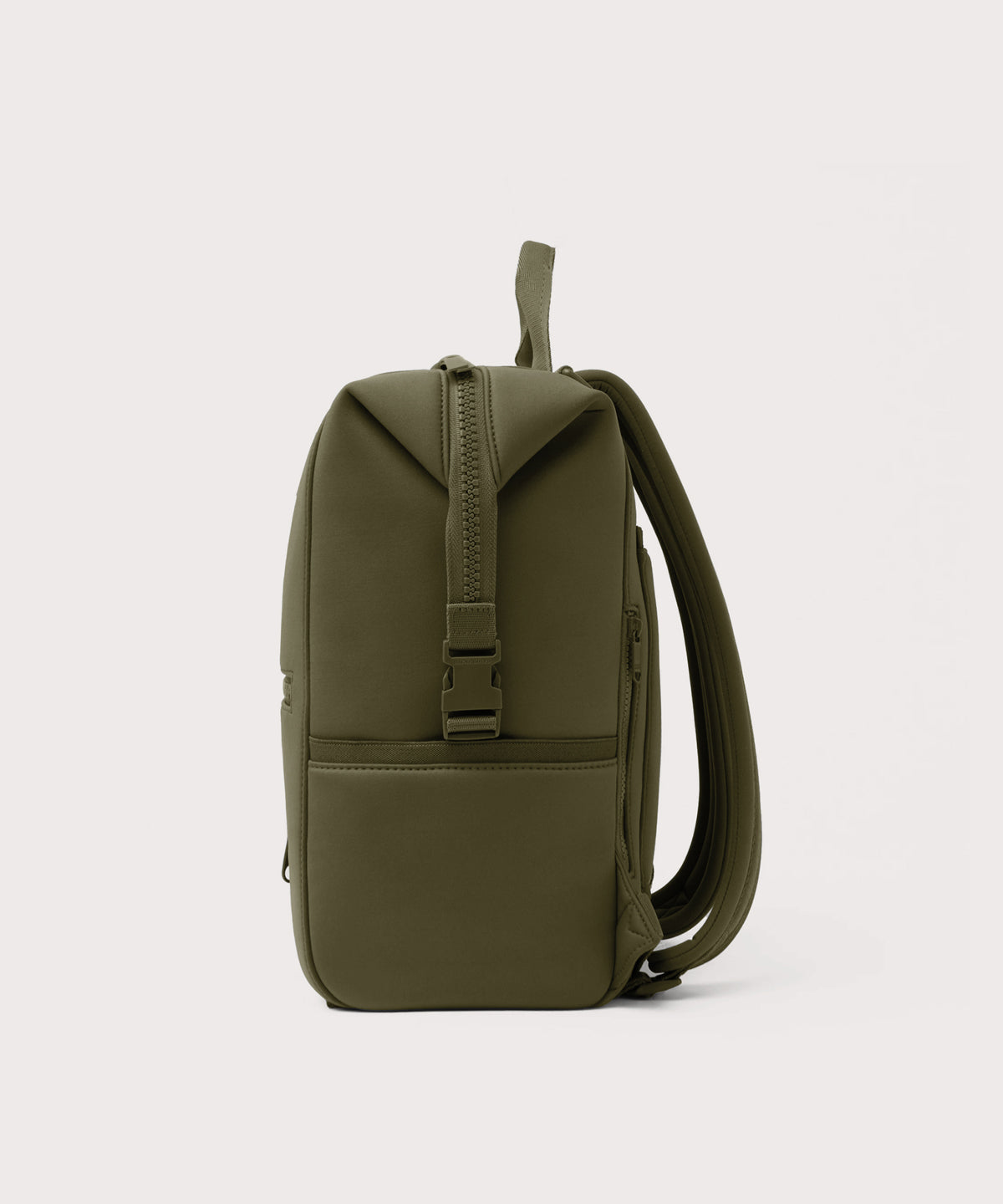 Indi Diaper Backpack in Dark Moss. Large - Image 5