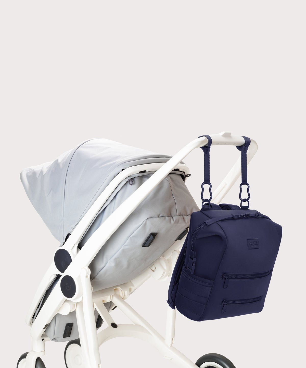 Indi Diaper Backpack in Storm. Medium - Image 7