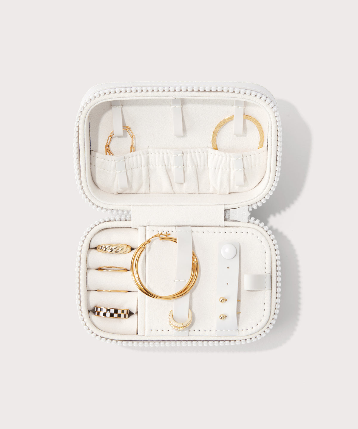 Frankie Jewelry Case in Moonbeam. Small - Image 2