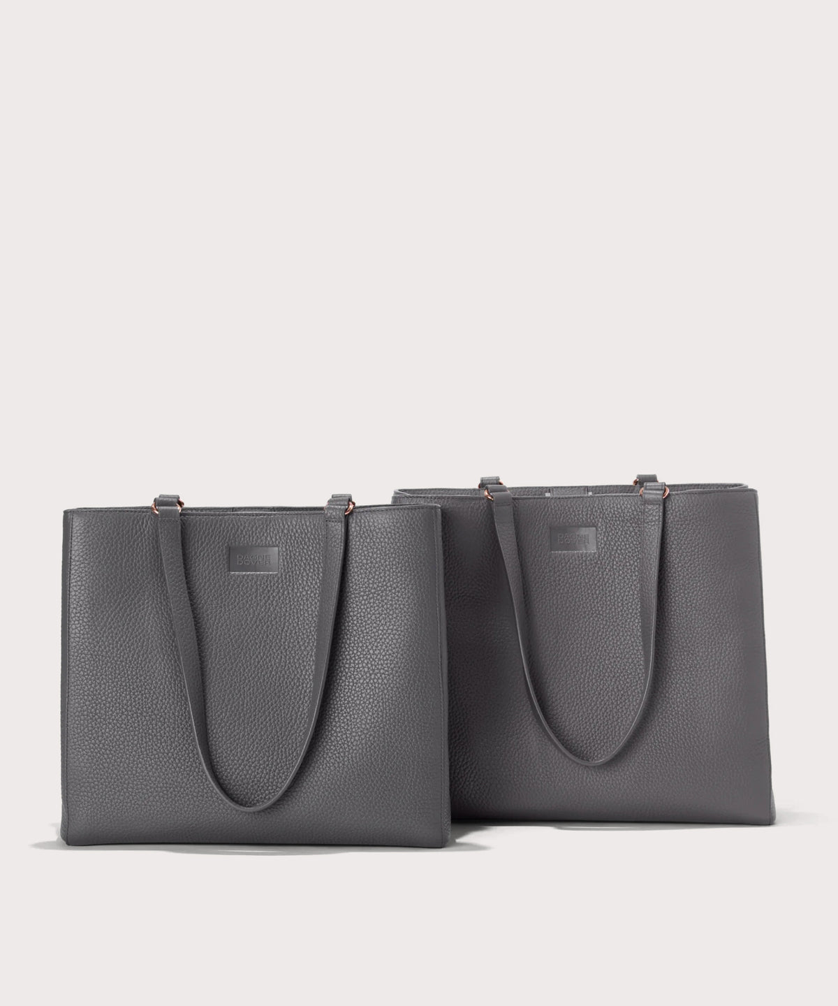 Allyn Tote in Graphite. Large - Image 7