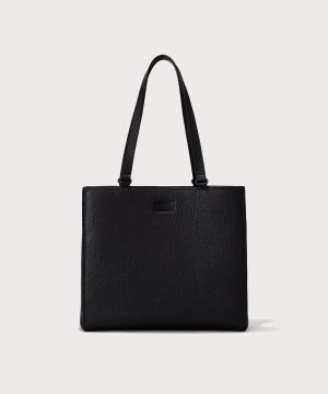 Allyn Tote in Onyx. Medium