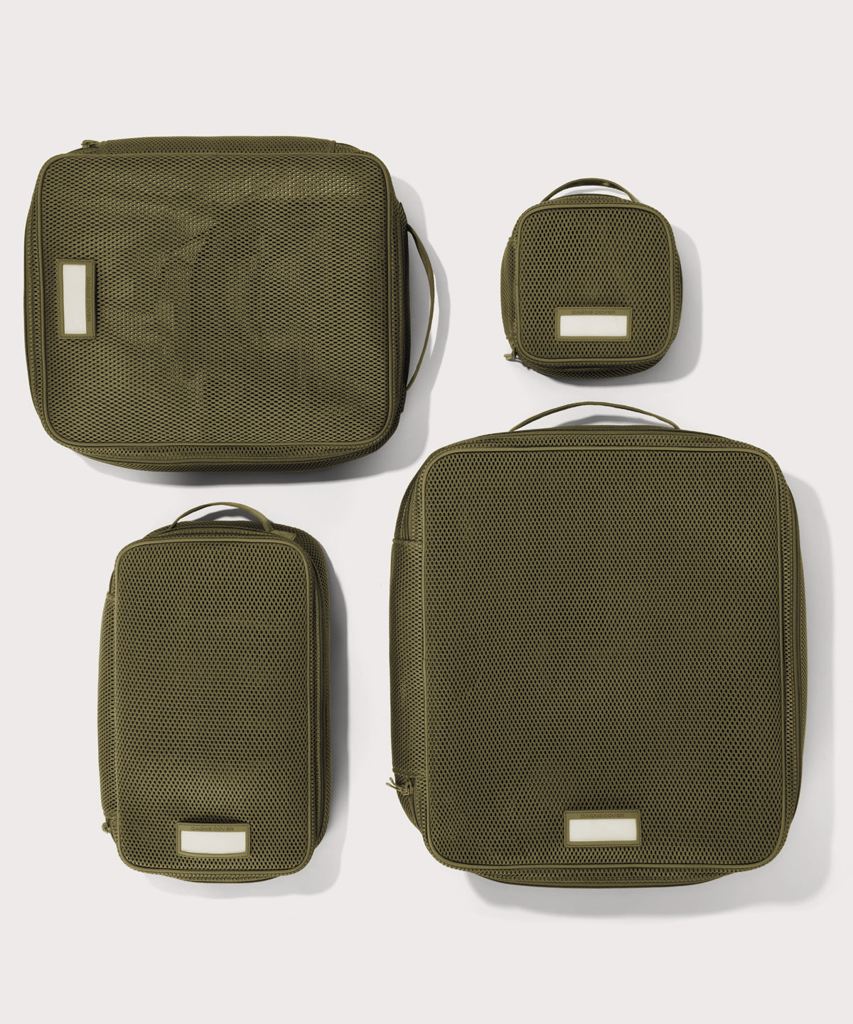 Roma Packing Cube in Dark Moss Air Mesh. Small - Image 5
