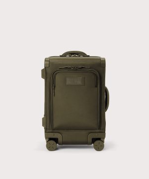 Seattle Carry-On Luggage in Dark Moss. Smaller - 20.5 inch